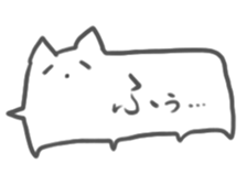 Balloon in the shape of cats sticker #2376562