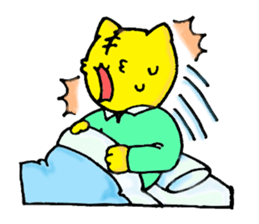 cat family company sticker #2376780