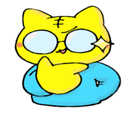 cat family company sticker #2376785
