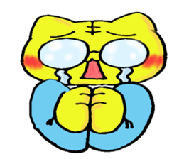 cat family company sticker #2376796