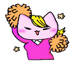 cat family company sticker #2376806