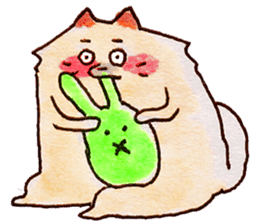 Pomeranian Junco 2 sticker #2376976