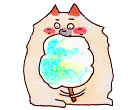 Pomeranian Junco 2 sticker #2376989