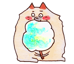 Pomeranian Junco 2 sticker #2376989