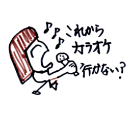 I am hungry. sticker #2377097