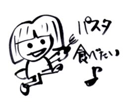 I am hungry. sticker #2377110