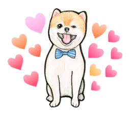 Heart-warming Pomeranian Sticker sticker #2377273
