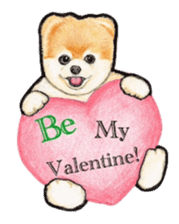 Heart-warming Pomeranian Sticker sticker #2377282