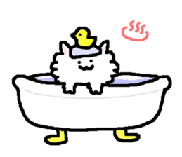 Pomeranian puta. sticker #2377395