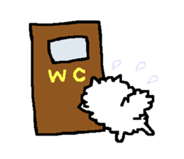 Pomeranian puta. sticker #2377396