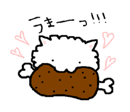 Pomeranian puta. sticker #2377415