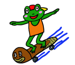 Go for it, it is a frog family sticker #2377783