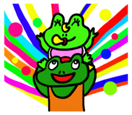 Go for it, it is a frog family sticker #2377814