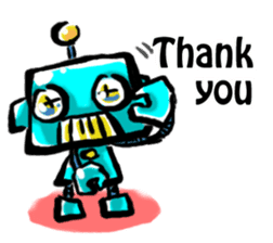 The soliloquy of a Robot for (English) sticker #2377976