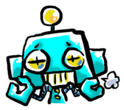 The soliloquy of a Robot for (English) sticker #2377979