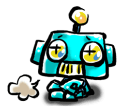 The soliloquy of a Robot for (English) sticker #2377980