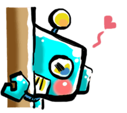The soliloquy of a Robot for (English) sticker #2377989