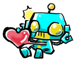 The soliloquy of a Robot for (English) sticker #2378003