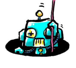 The soliloquy of a Robot for (English) sticker #2378013