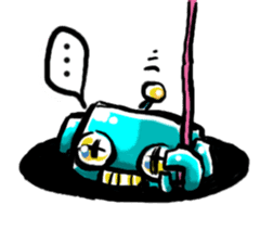 The soliloquy of a Robot for (English) sticker #2378014