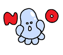 Jellyfish leisurely sticker #2378100