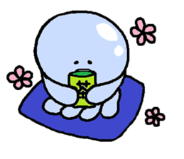 Jellyfish leisurely sticker #2378103