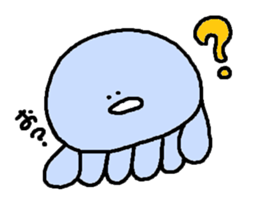 Jellyfish leisurely sticker #2378117
