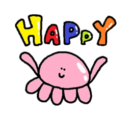 Jellyfish leisurely sticker #2378129