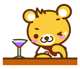 Cooking Bear sticker #2378172