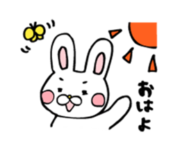 Childcare sticker bucktoothed rabbit sticker #2378338