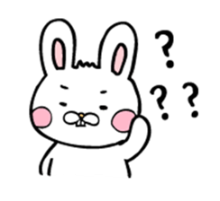 Childcare sticker bucktoothed rabbit sticker #2378343