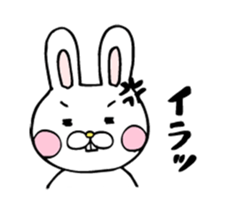 Childcare sticker bucktoothed rabbit sticker #2378346