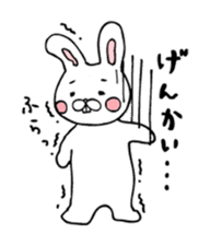Childcare sticker bucktoothed rabbit sticker #2378349