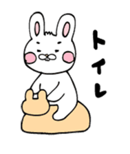 Childcare sticker bucktoothed rabbit sticker #2378358