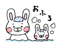 Childcare sticker bucktoothed rabbit sticker #2378360