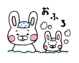 Childcare sticker bucktoothed rabbit sticker #2378360