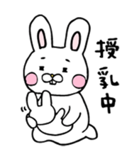 Childcare sticker bucktoothed rabbit sticker #2378365