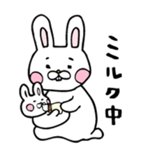 Childcare sticker bucktoothed rabbit sticker #2378366