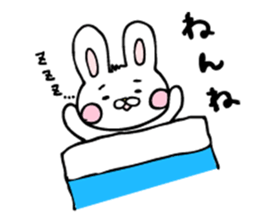 Childcare sticker bucktoothed rabbit sticker #2378369