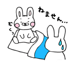 Childcare sticker bucktoothed rabbit sticker #2378370