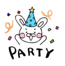 Childcare sticker bucktoothed rabbit sticker #2378373