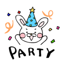 Childcare sticker bucktoothed rabbit sticker #2378373