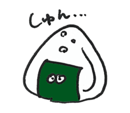 BUSHIDO ONIGIRI Sticker (JAPANESE) sticker #2378499
