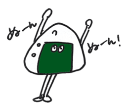 BUSHIDO ONIGIRI Sticker (JAPANESE) sticker #2378504