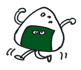 BUSHIDO ONIGIRI Sticker (JAPANESE) sticker #2378509