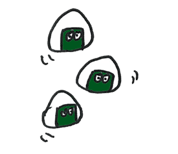BUSHIDO ONIGIRI Sticker (JAPANESE) sticker #2378515