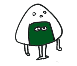 BUSHIDO ONIGIRI Sticker (JAPANESE) sticker #2378516