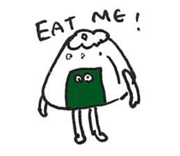 BUSHIDO ONIGIRI Sticker (JAPANESE) sticker #2378529