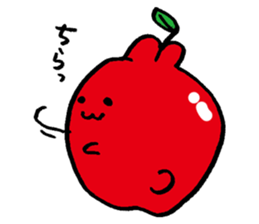 Apple Rabit Sticker sticker #2378601