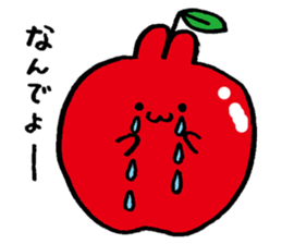 Apple Rabit Sticker sticker #2378604